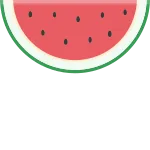 Watermelon SVG Icon